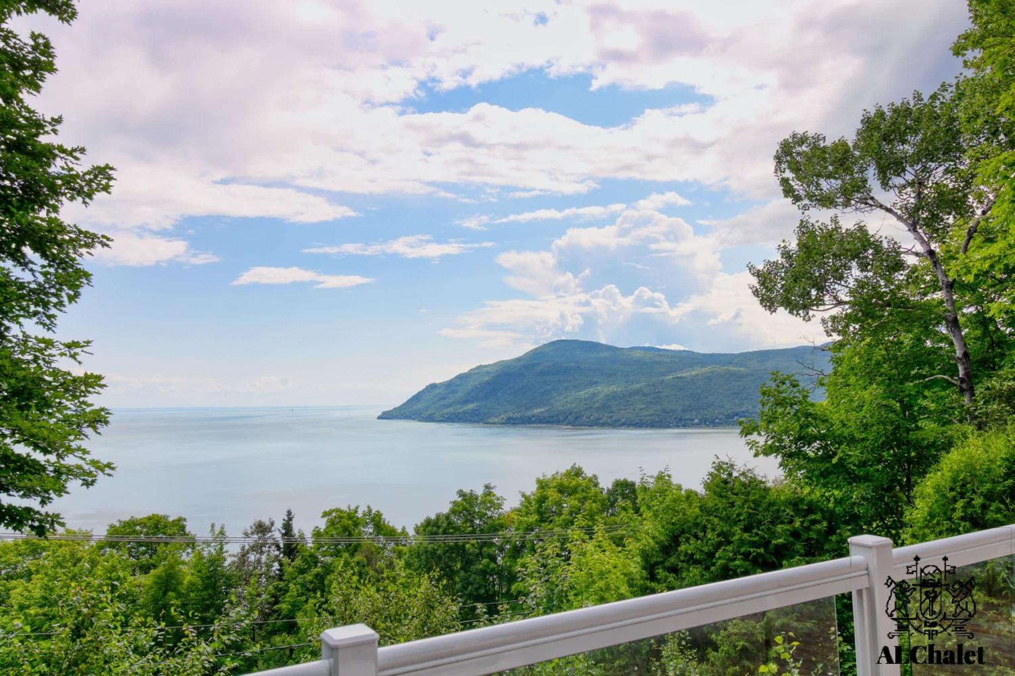 Aelpha-M - Magnifique Vue Sur Le Fleuve Villa Baie-Saint-Paul Buitenkant foto